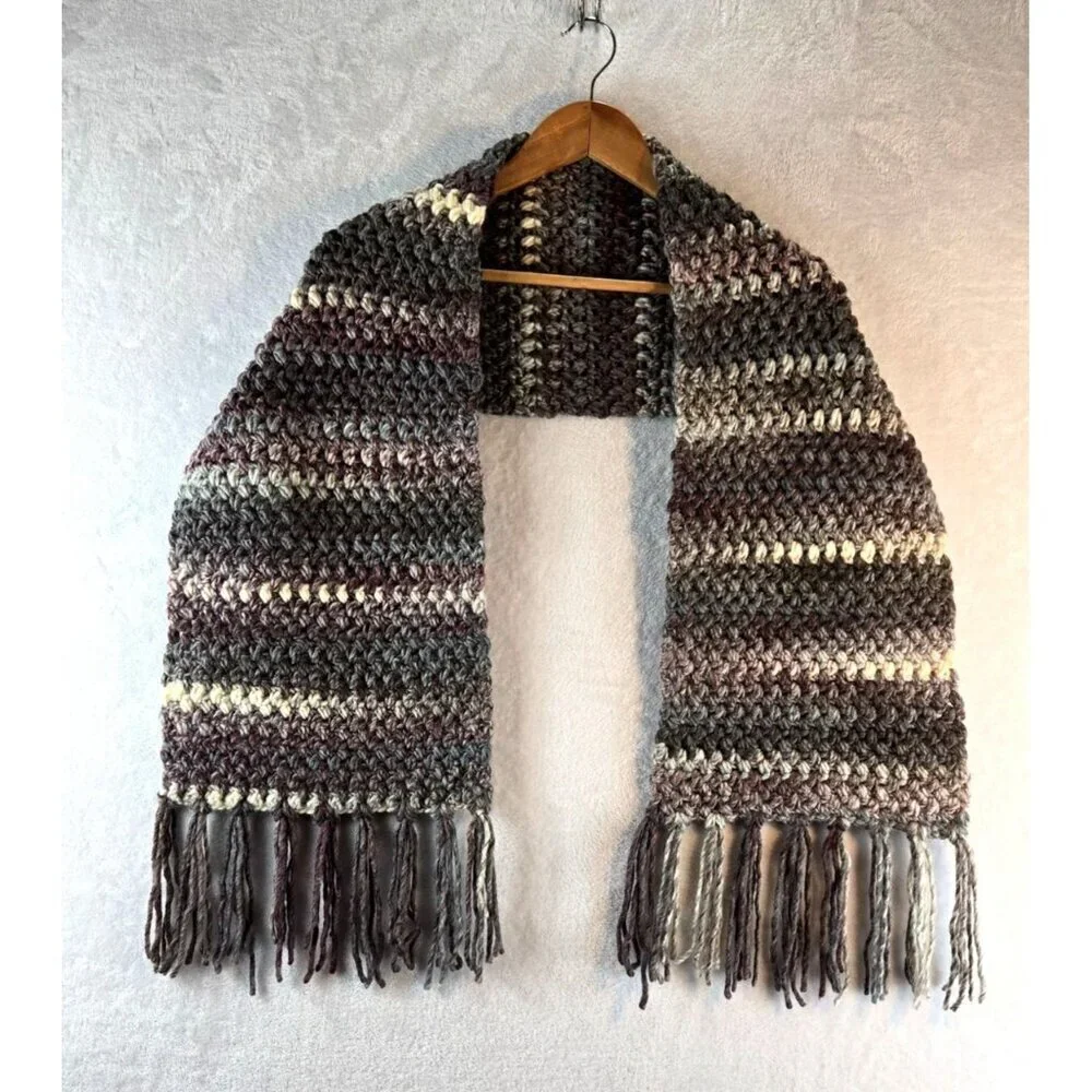 Crochet Shawl Scarf 10